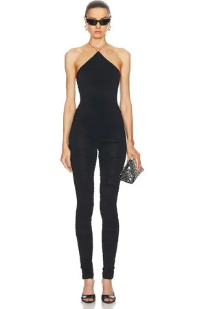 The Attico Sheer Catsuit in