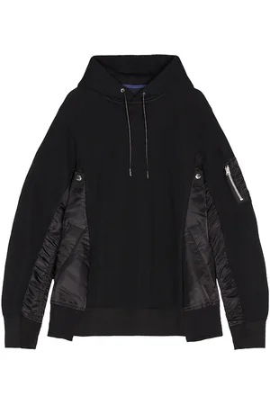 SACAI Sponge Sweat x MA-1 Hoodie in