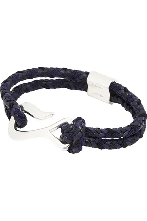 Bottega Veneta Sterling Silver Nappa Bracelet in
