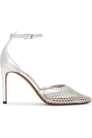 Alaïa Fishnet Sandal in