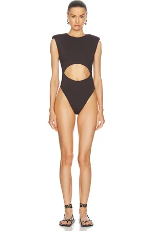 Alaïa Cutout One Piece Swimsuit in