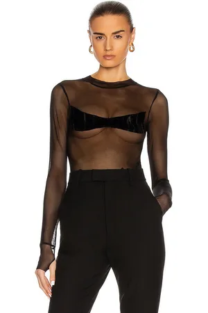 Sami Miro Mesh Bodysuit in