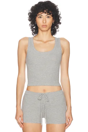 ÉTERNE Square Neck Tank Top in