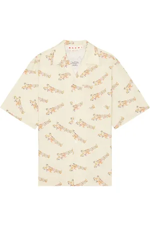 Marni X Paloma Ferocious Curly Kitty Bowling Shirt in