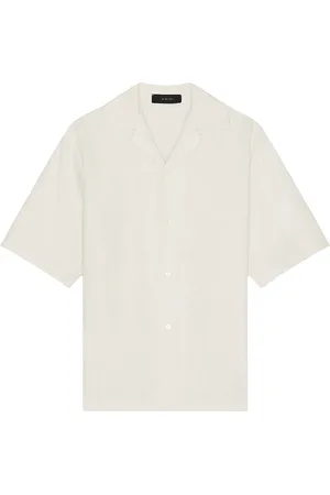 AMIRI MA Bandana Linen Camp Shirt in