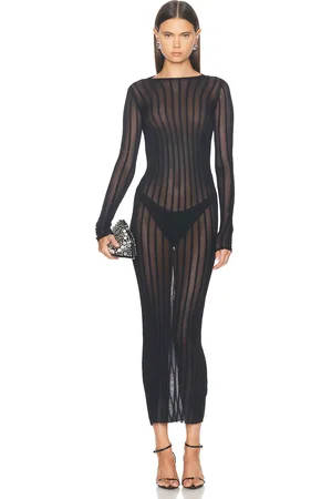 The Attico Long Sweater Dress in