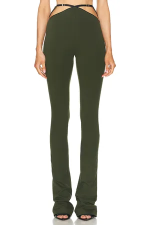 The Attico Cut-out Flare Pant in