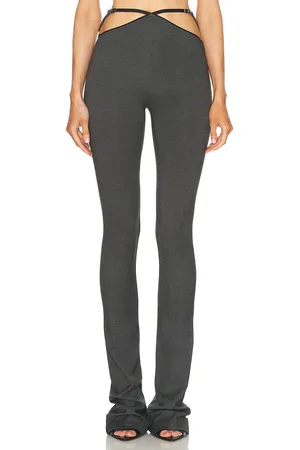 The Attico Cut-out Flare Pant in