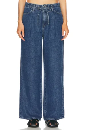 Frame Super Drape Drawstring Wide Leg in