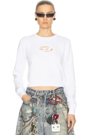 Diesel Cropped Sweatshirt in