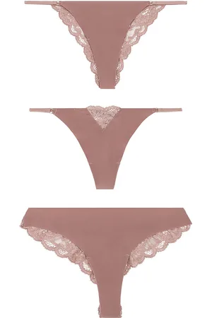 FLEUR DU MAL Seamless Panty Set in