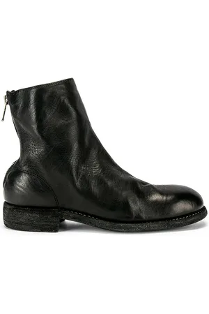 GUIDI Back Zip Boot in