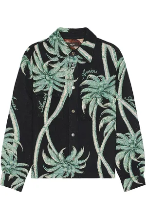 AMIRI Palm Tapestry Overshirt in