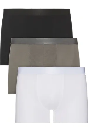 CDLP 3 Pack Boxer Briefs in Black Sky Grey & White