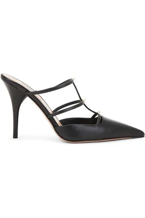 VALENTINO GARAVANI Rockstud 100 Wispy Mule Heel in