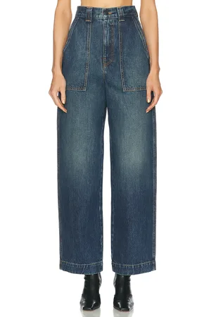 Khaite Hewitt Slim Straight Leg in