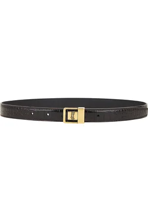Saint Laurent La 66 Buckle Belt in