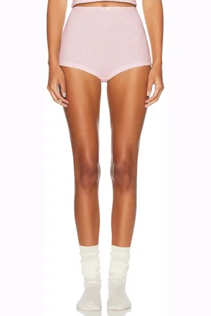 Helsa Pointelle Boy Shorts in