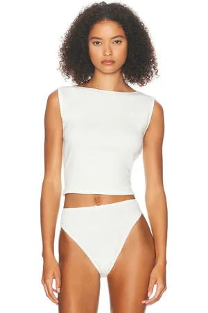 Helsa Pointelle Muscle Tank in