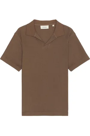 Frame Jacquard Polo in