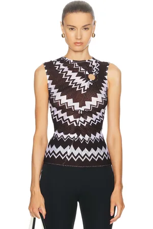 Missoni Zig Zag Sleeveless Top in