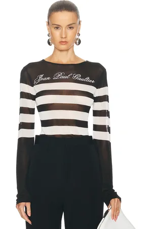Jean Paul Gaultier Intarcia Signature Mariniere Top in