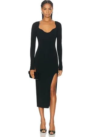 GALVAN Kaia Long Sleeved Dress in
