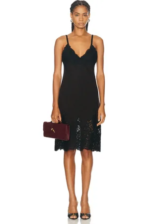 Burberry Lace Slip Dress in