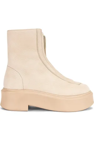 The Row Zipped Booties in