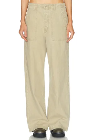 R13 Wide Leg Utility Pant in