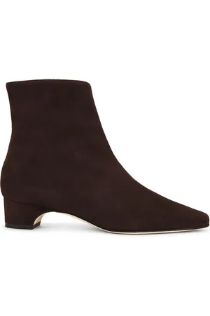 Manolo Blahnik Tolarc Suede Boot in