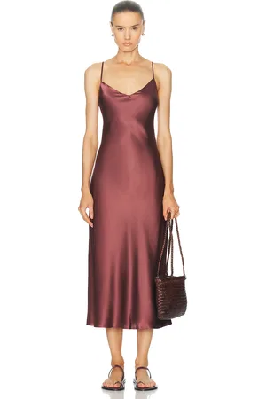 SABLYN Taylor V Neck Bias Cut Dress in