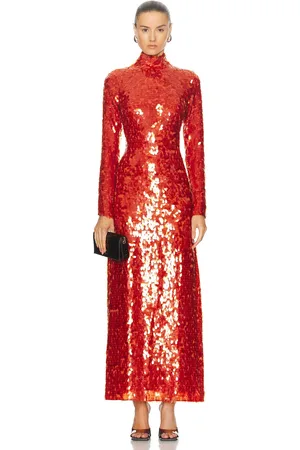 SIMON MILLER Sculpty Sequin Dress in
