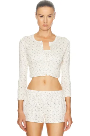 Cou Cou Intimates The Cropped Cardigan in