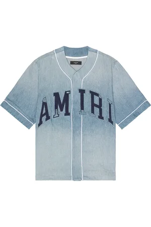 AMIRI Sunfaded Baseball Shirt in