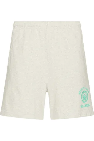 Sporty & Rich Emblem Gym Shorts in