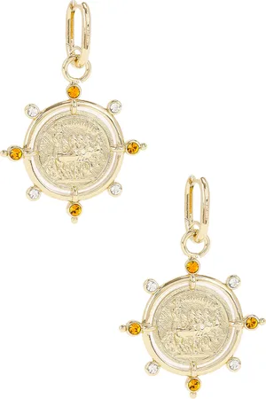 Paco rabanne Summer Sun Medals Earrings in