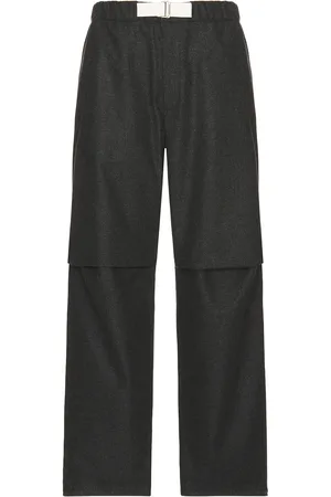 DARKPARK Jordan Wool Relax Fit Military Trousers in