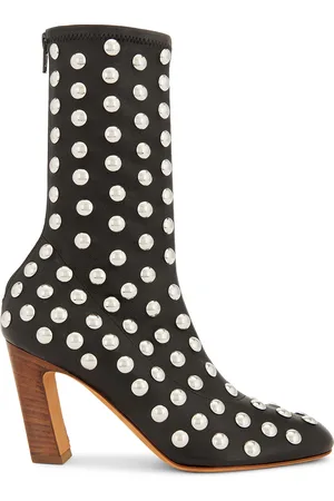 Khaite Apollo 85 Mid Heel Boot in
