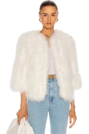 YVES SALOMON Feather Jacket in