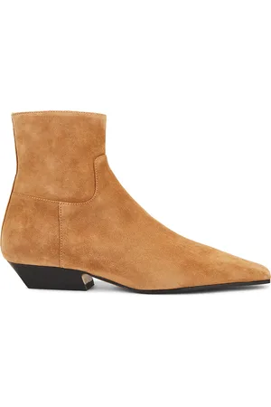 Khaite Marfa Flat Ankle Boot in
