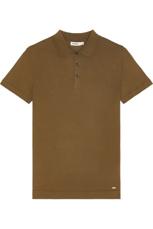 Simkhai Barron Short Sleeve Polo in