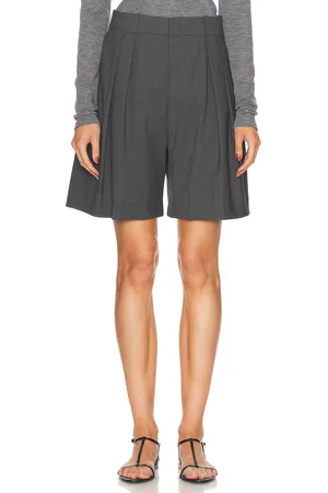 Rohe Tailored Wide Leg Shorts in