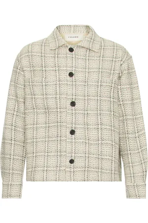 Frame Flannel Overshirt Jacket in