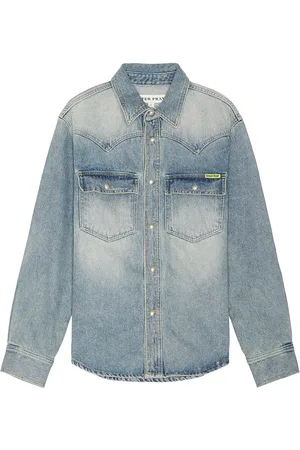 AFTER PRAY Cruisers Denim Shacket in