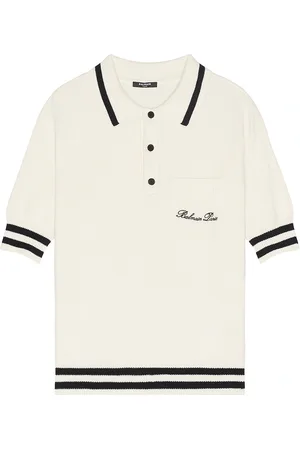 Balmain Signature Wool Polo in