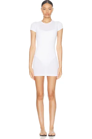 WARDROBE.NYC Cap Sleeve Mini Dress in