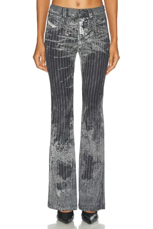 Diesel Mid Rise Bootcut Pant in