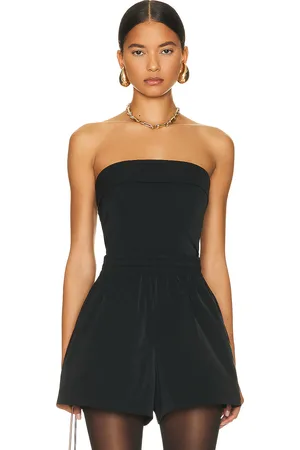 Helsa Tech Gabardine Bustier in