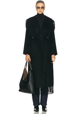 Simkhai Carrie Fringe Robe Coat in